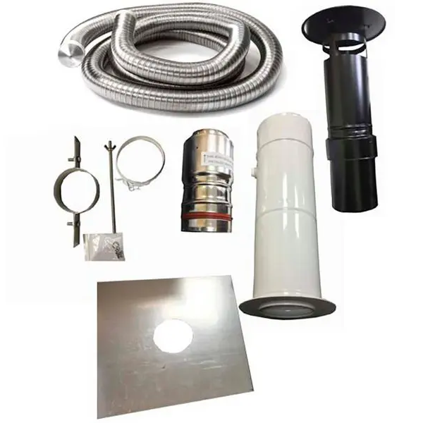 Grant 100mm Flexi-Kit 11m Boiler Flue - Up To 46kW