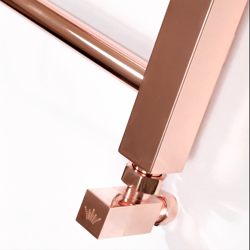 Canonbury Copper Lacquer Steel Towel Rail 1200x500