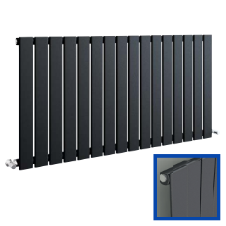 Baker Flat Profile Steel Horizontal Radiator