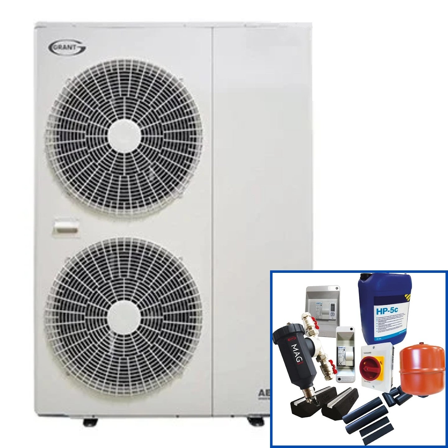 Grant Aerona3 R32 10kW Air Source Heat Pump - HPID10R32BODY