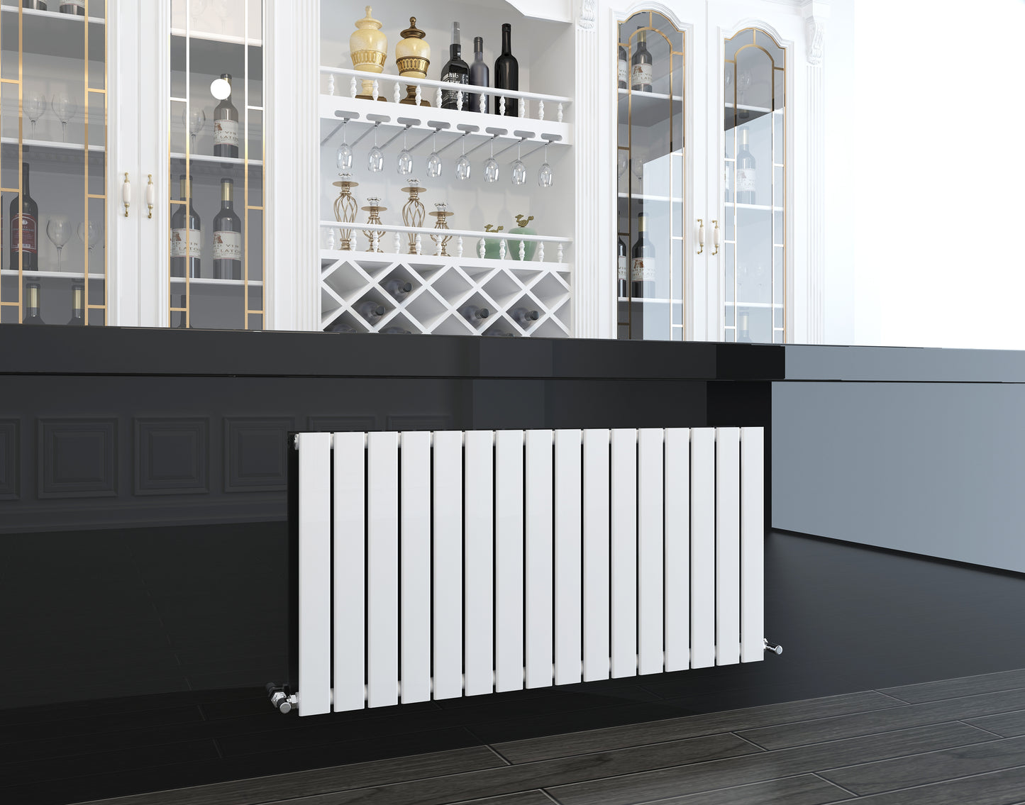 Baker Flat Profile Steel Horizontal Radiator