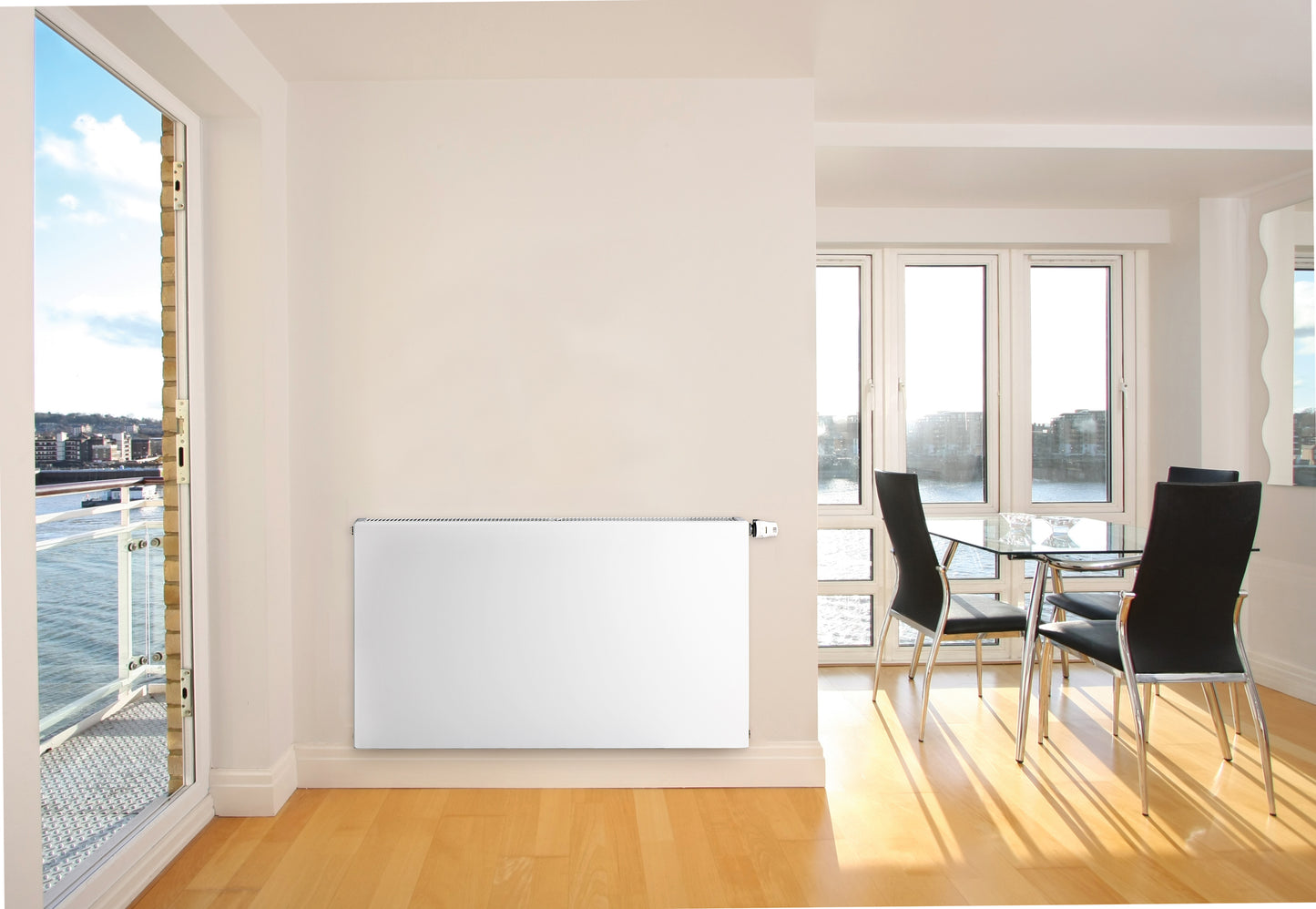 Classic Flat Panel Type 22 Double Convector Central Heating Radiators - White