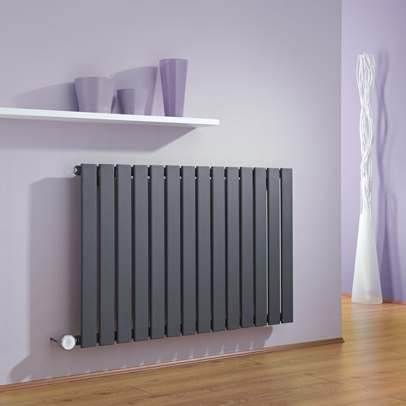 Baker Flat Profile Steel Horizontal Radiator