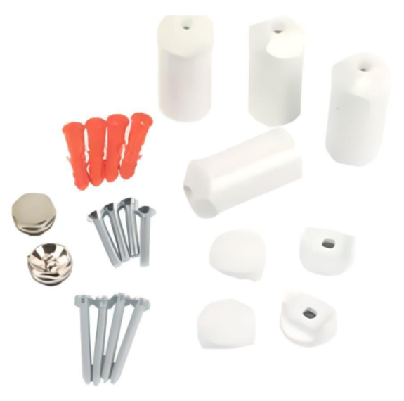 White Towel Radiator Bracket