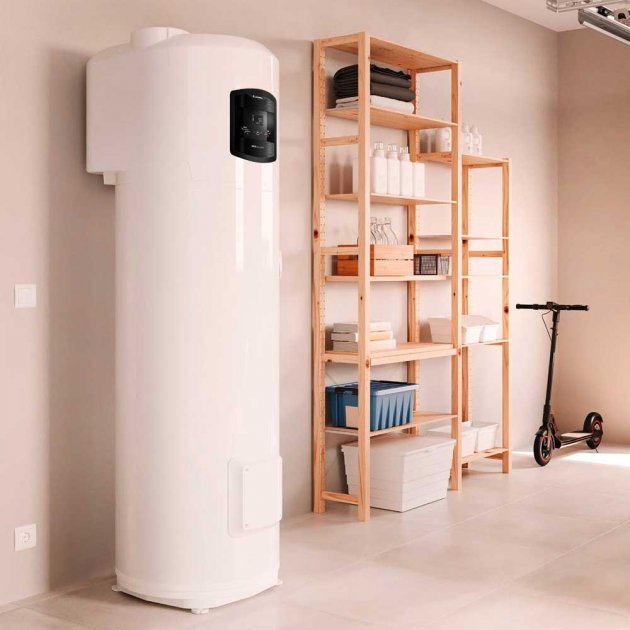Ariston Nuos Plus WI-FI Unvented Electric Heat Pump Water Heater - 200D Litre