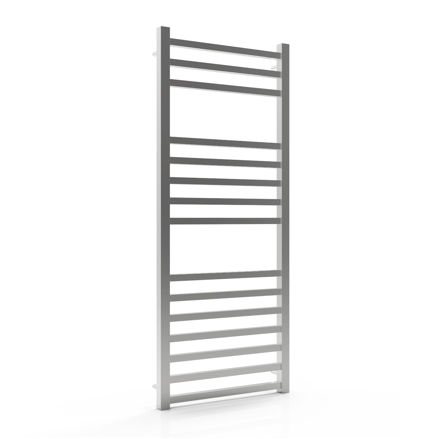 Downing Polished Stainless Steel Square In Square Towel Rail