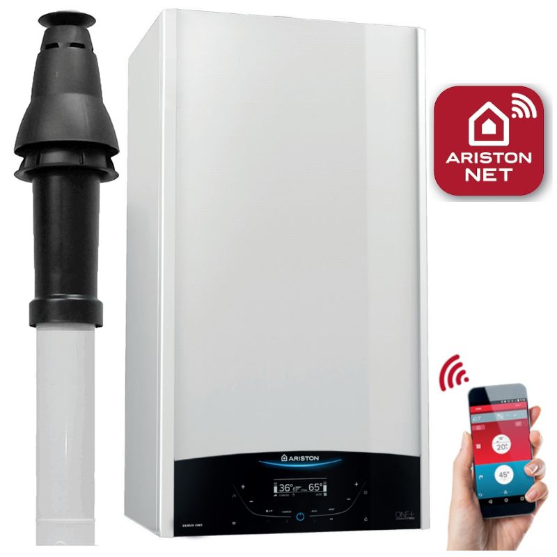 Ariston Genus ONE+ WiFi 35 Combi Boiler (10 Year Warranty) - 3302398