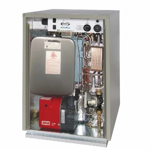 Grant Vortex Pro 21 External Floor Standing Combination Boiler Oil ErP - VTXOMCOMBI21