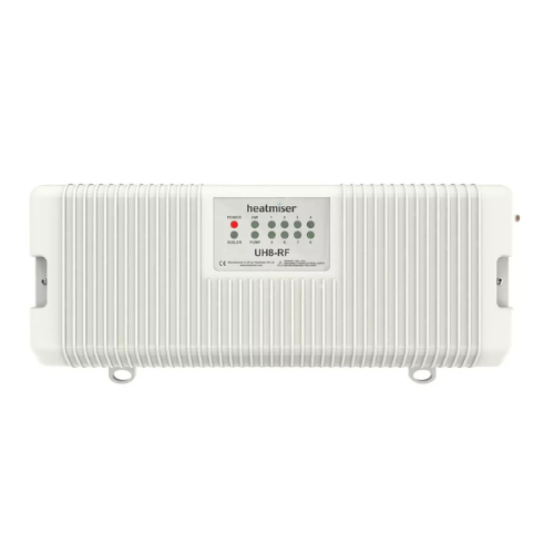 Heatmiser UH8-RF Remote Frequncy - 4 Zone 230v Wiring Centre v2 for UFH