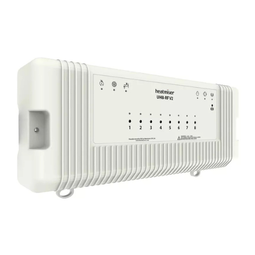 Heatmiser UH8-RF Remote Frequncy - 4 Zone 230v Wiring Centre v2 for UFH