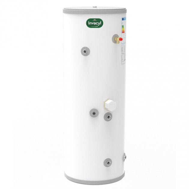 Joule Invacyl Slimline In-Direct Unvented Cylinder 120 Litre - Stainless Steel