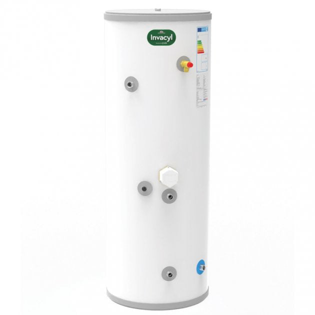 Joule Invacyl Slimline In-Direct Unvented Cylinder 120 Litre - Stainless Steel