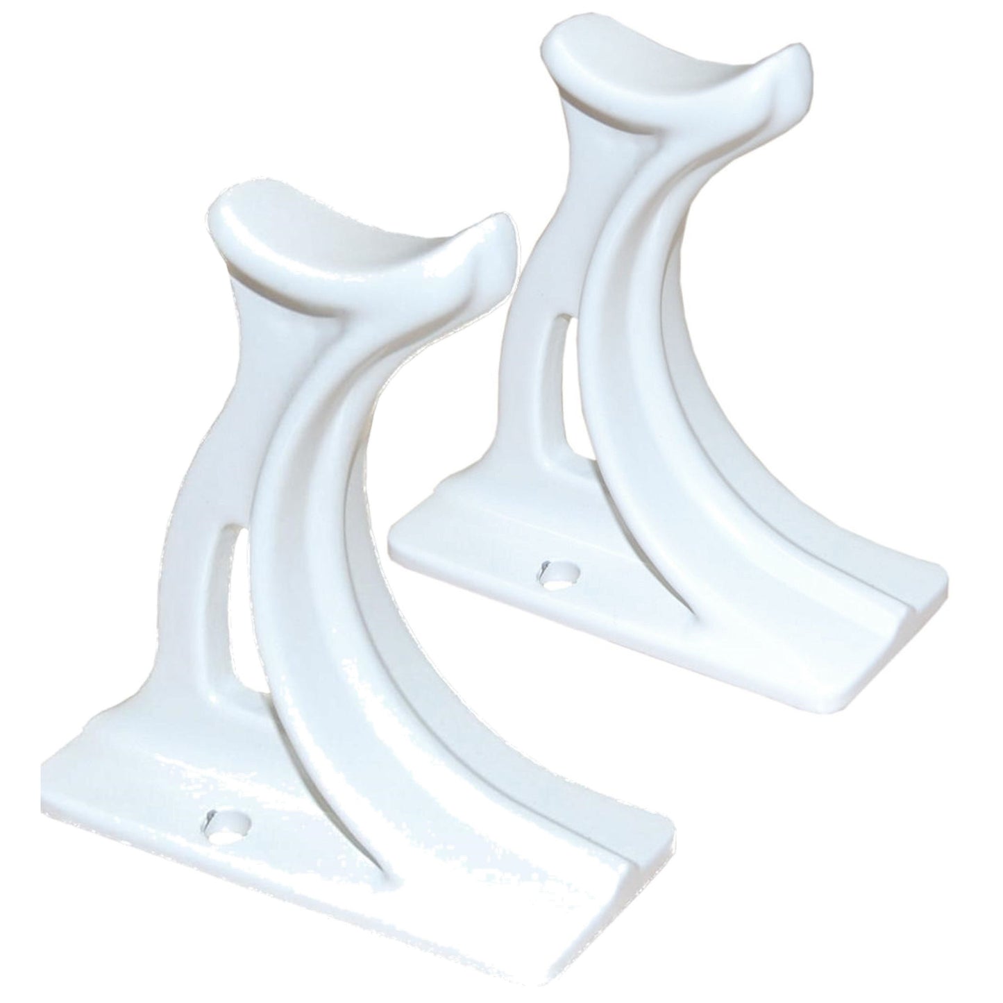 Classic Column Radiator Decorative Feet For 2, 3 And 4 Column Radiator White - Pair