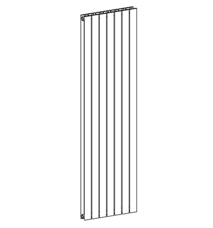 Baker Flat Profile Steel Vertical Radiator
