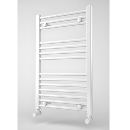 Classic Straight Heated Towel Rail - White (MULTIPLE SIZES)