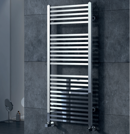 Merrion Chrome Square in Square in Square Steel Towel Rail