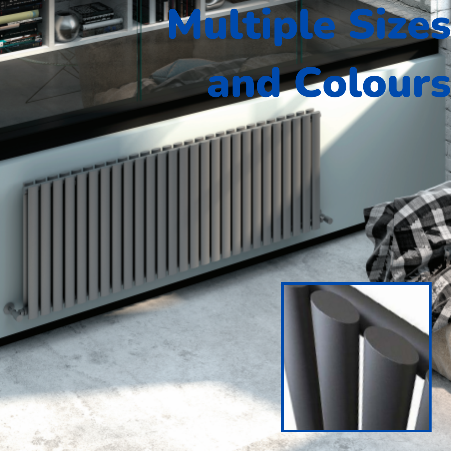 Cavendish Elliptical Steel Horizontal Radiator