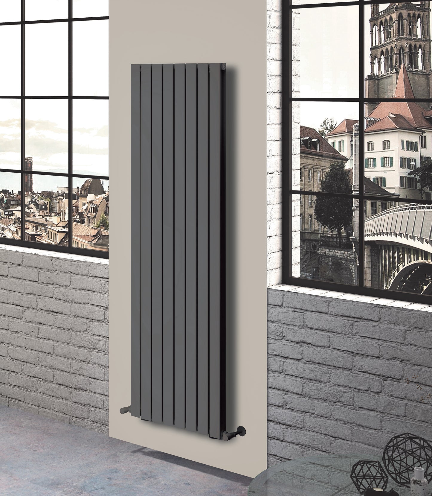 Baker Flat Profile Steel Vertical Radiator