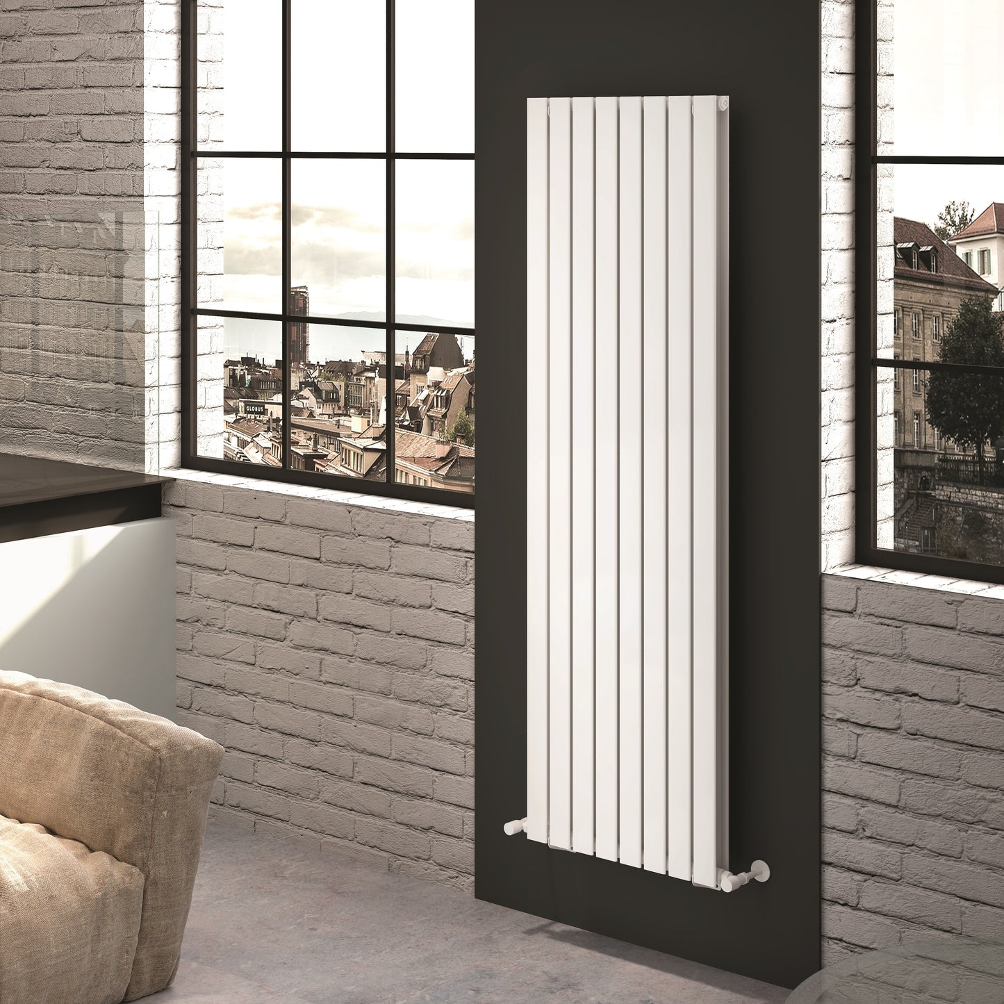 Baker Flat Profile Steel Vertical Radiator