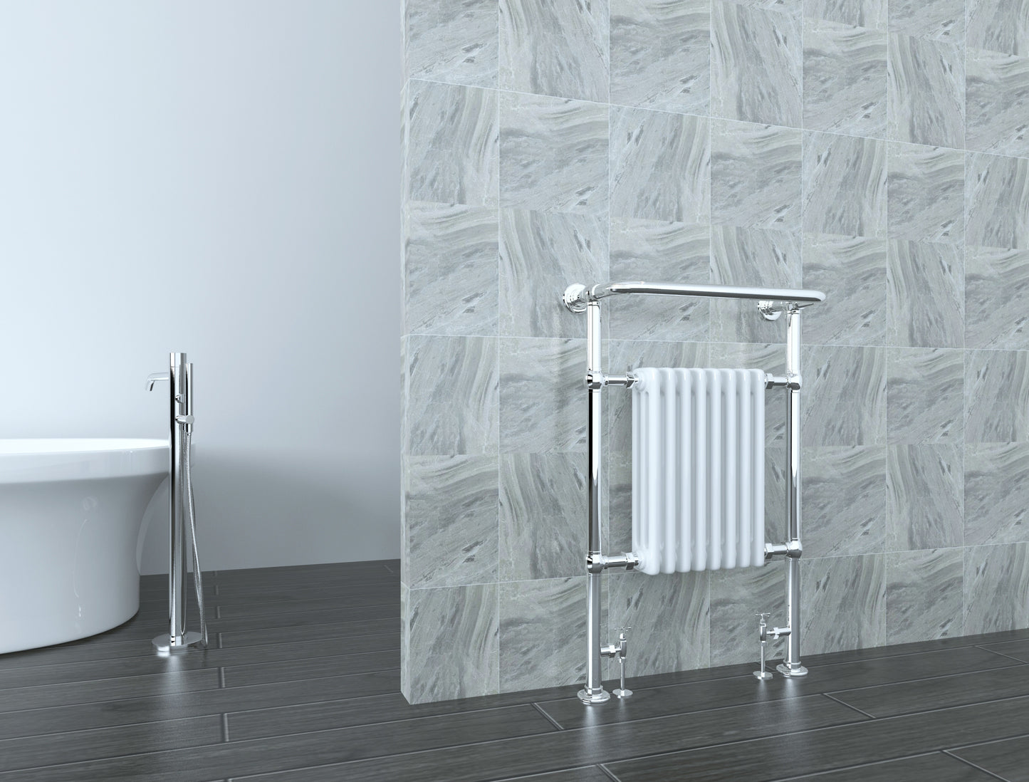 Renhold Traditional Radiator Floor Standing