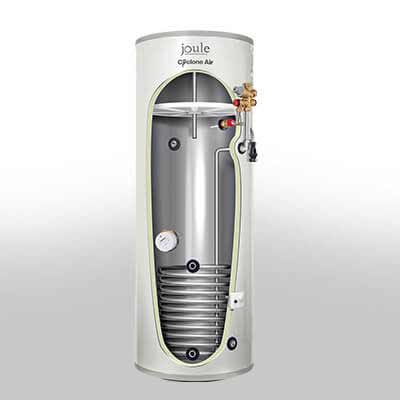 Joule Cyclone Platinum Air Direct Unvented Cylinder 250 Litre Stainless Steel